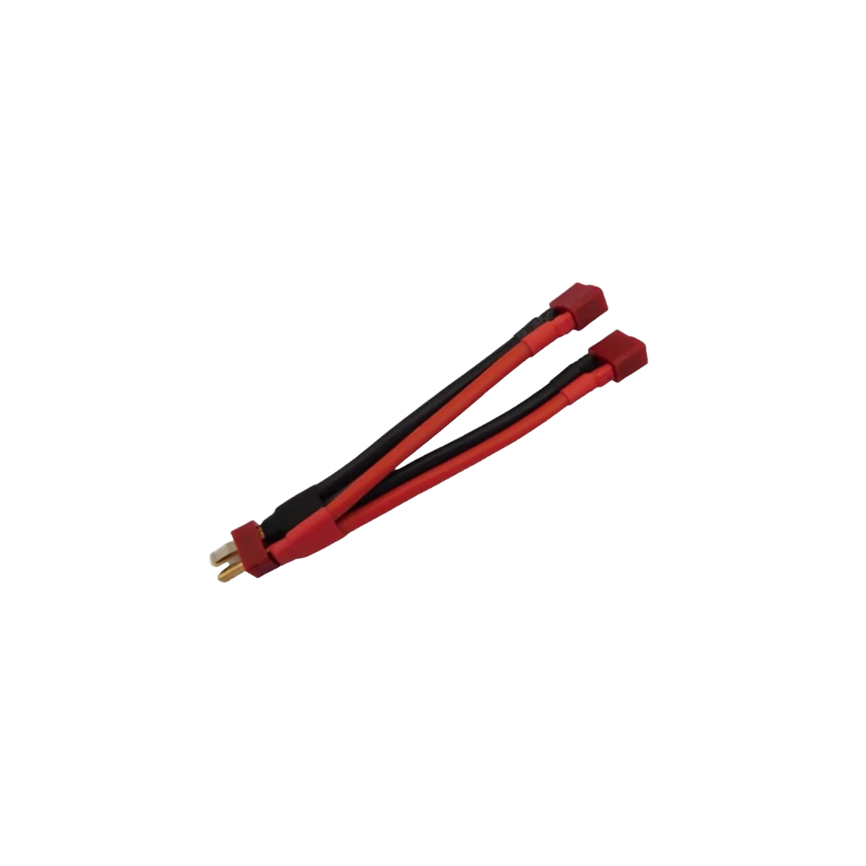 Deans 2P Battery Harness 2 for Parallel Batteries 14AWG (10cm) - DroneDynamics.ca