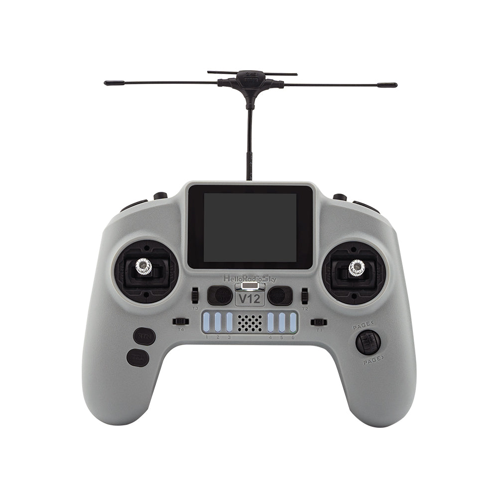 HelloRadio V12 Standard M2 Radio Gray (ELRS 2.4G)