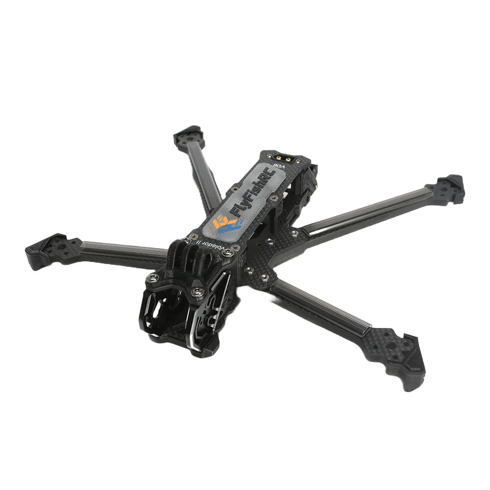 FlyFish RC Volador Ⅱ VD6 Deadcat FPV LR T700 Frame Kit (Tropical Mix) - DroneDynamics.ca