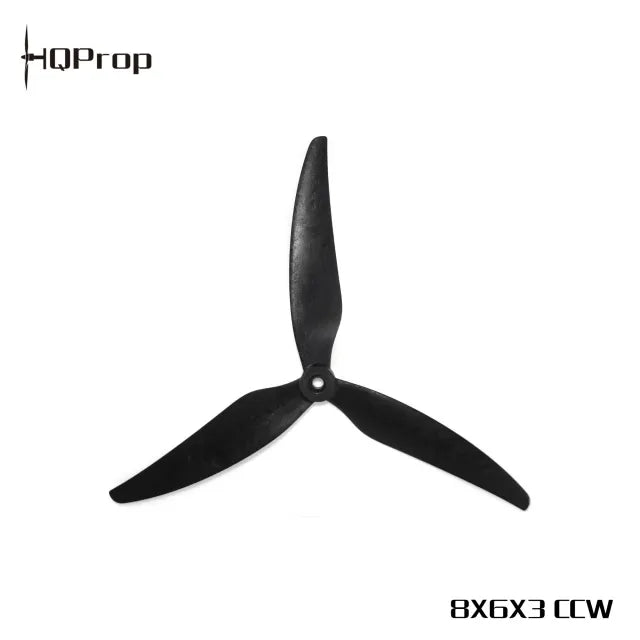 HQ MacroQuad Prop 8X6X3(1CW+CCW) Black-Glass Fiber Reinforced Nylon