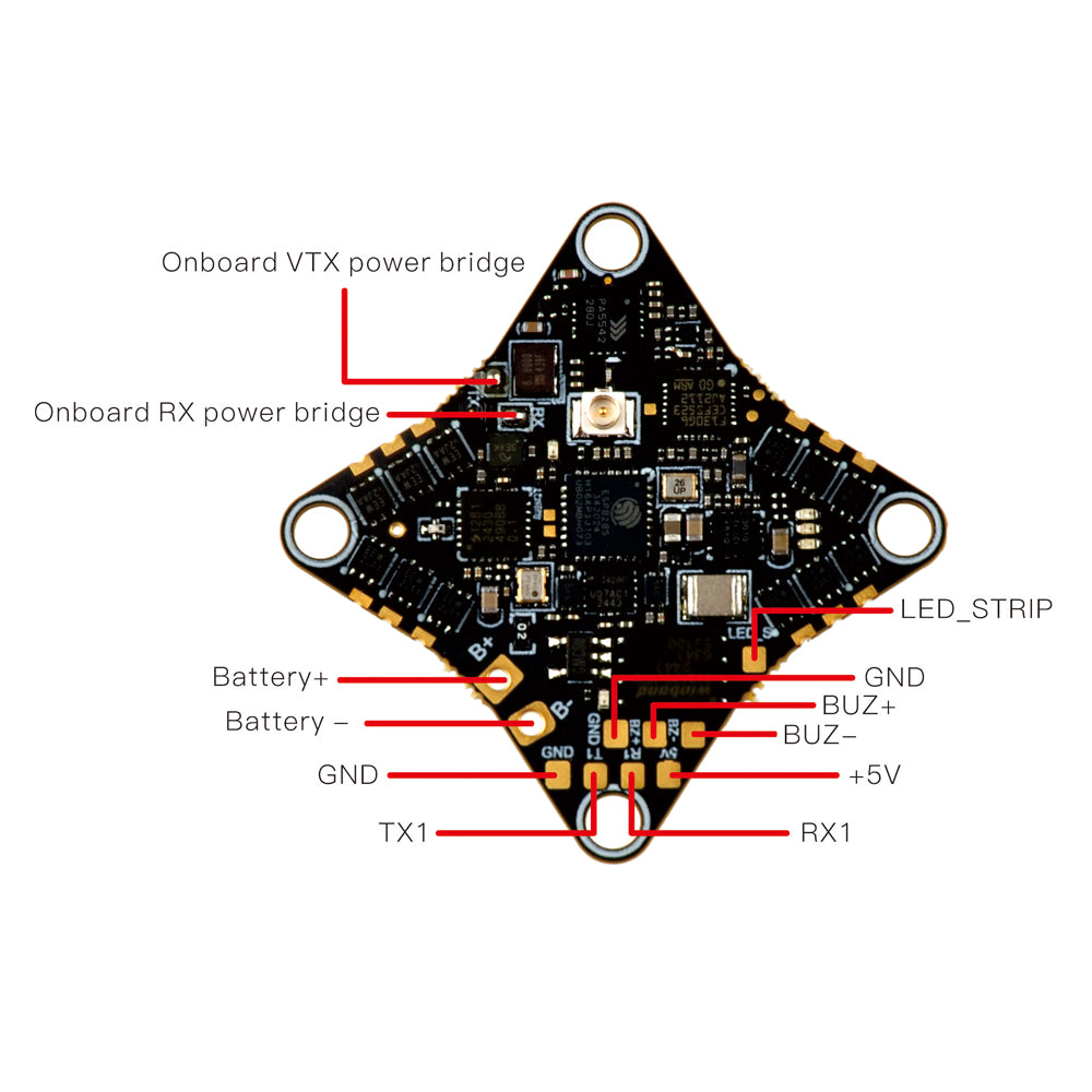 HappyModel CrazybeeG473 V1.0 5IN1 AIO 5A