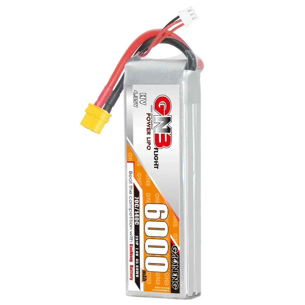 GAONENG GNB HV 2S 7.6V 6000mAh 70C LiPo Battery XT60