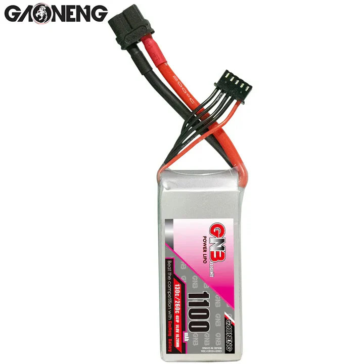 GNB 1100mAh 4S 130C LiPo XT60 - DroneDynamics.ca