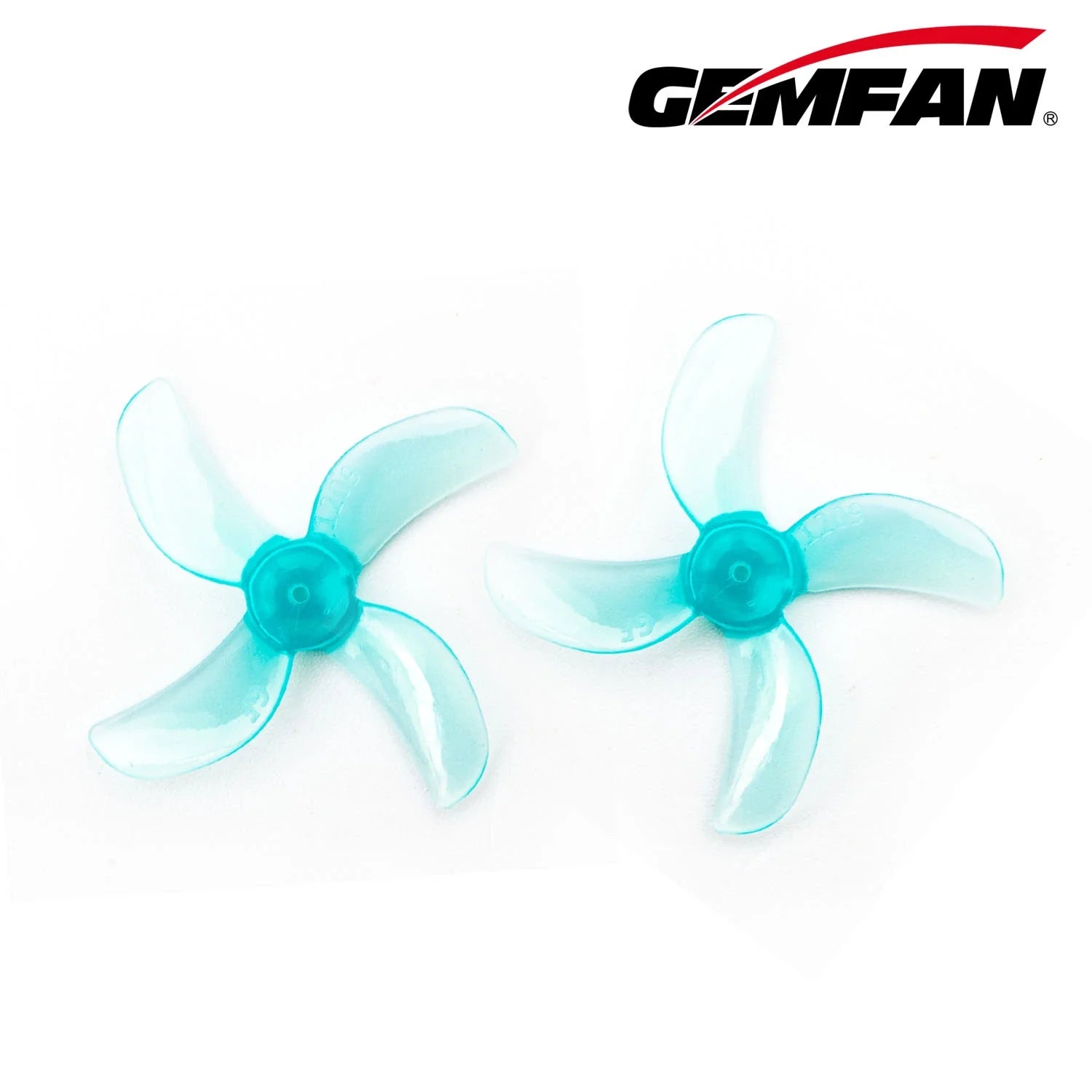Gemfan 31mm 1209-4 1.2" Quad-Blade Propellers (8-Pack)
