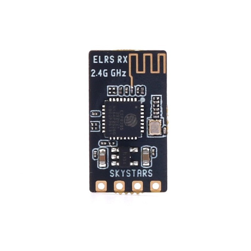 Skystar ExpressLRS ELRS 2.4GHz Dual Antenna Nano Receiver With T-Antenna - DroneDynamics.ca