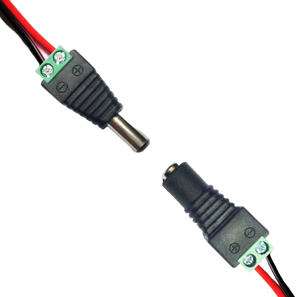 2.1x5.5MM DC Power Jack Plug Adapter Barrel Connector