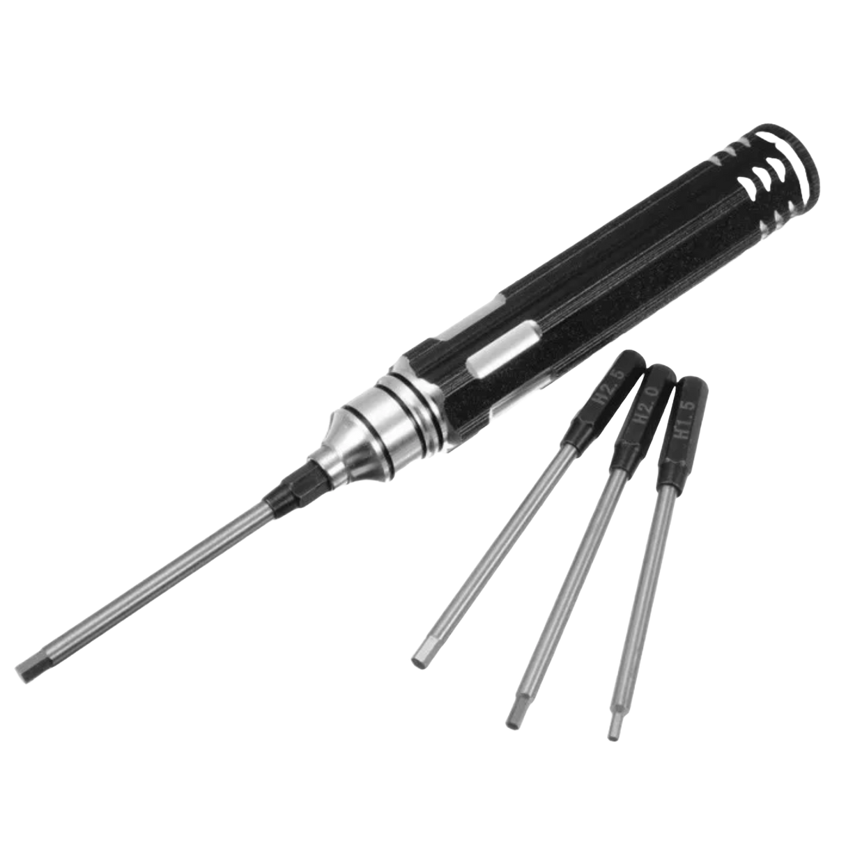 4-in-1 Emax Hexagon Socket Screwdriver Set (H1.5 H2.0 H2.5 H3.0mm) - DroneDynamics.ca