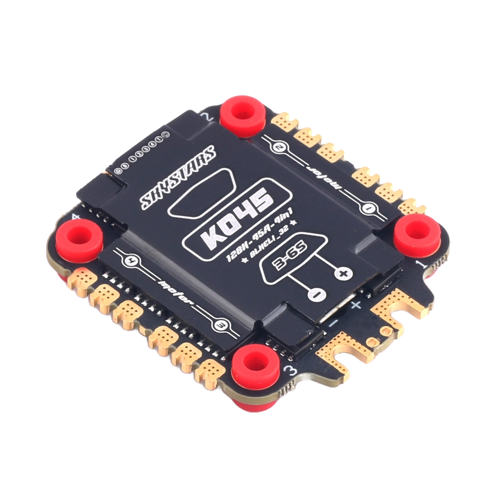 KO45 BLheli32 45A 3-6S ESC support 128K DShot1200 4-in-1 ESC - DroneDynamics.ca