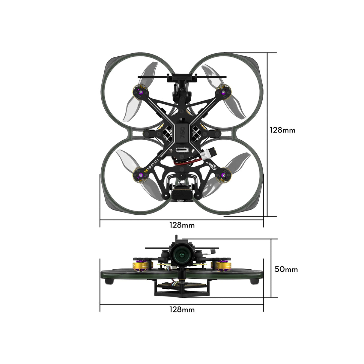Flylens 85 HD O4 2S Whoop FPV Drone