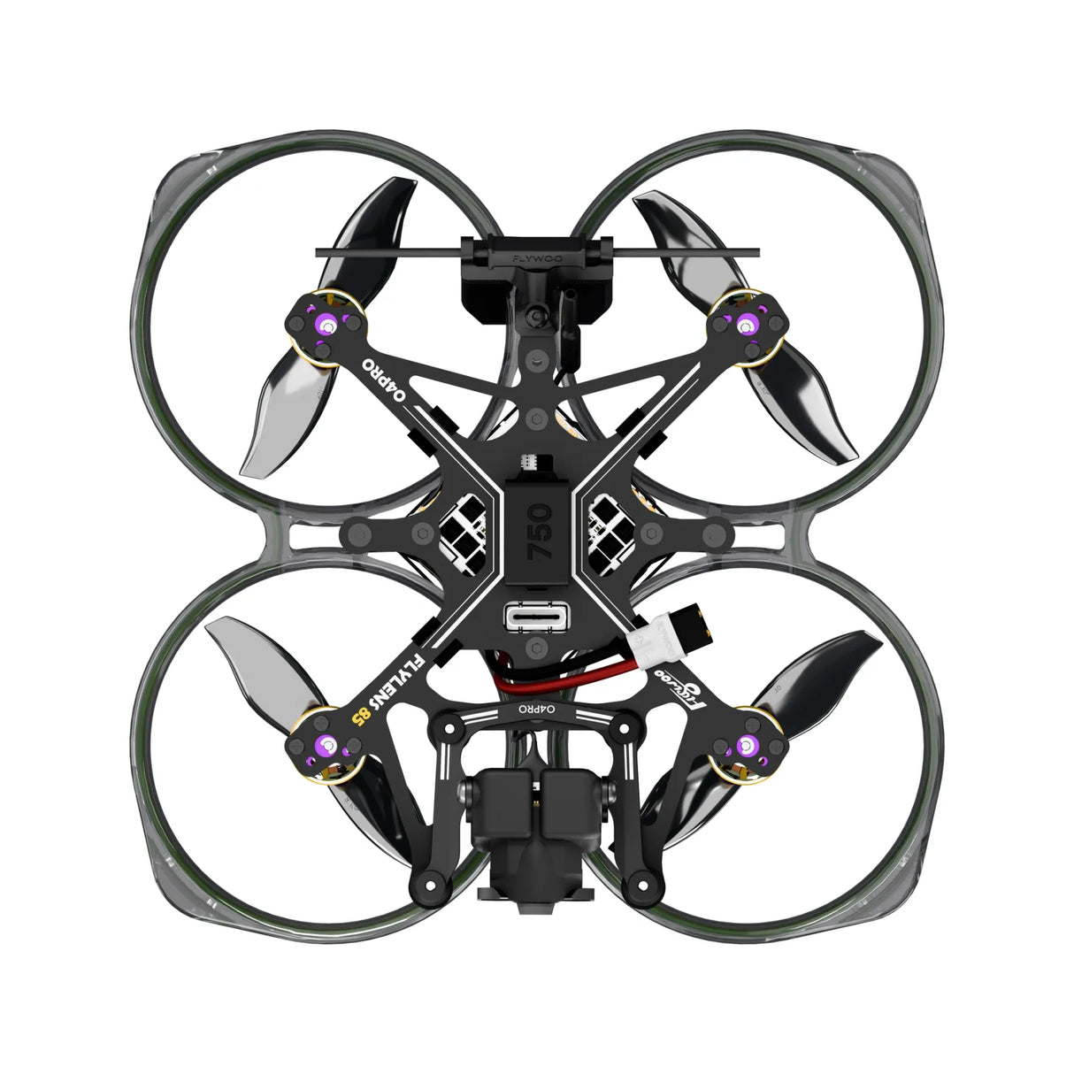 Flywoo Flylens 85 DJI O4 Wide 2S Whoop FPV Drone (W/ND Filter + ELRS 2.4G)