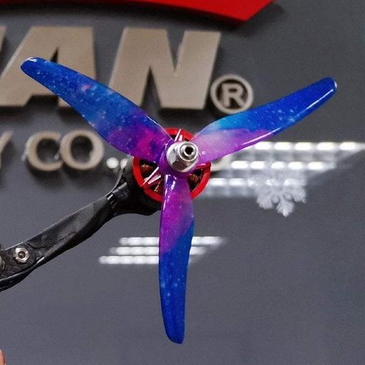 Gemfan Hurricane 51433 for FREESTYLE Galaxy Special edition (4x Propellers) - DroneDynamics.ca