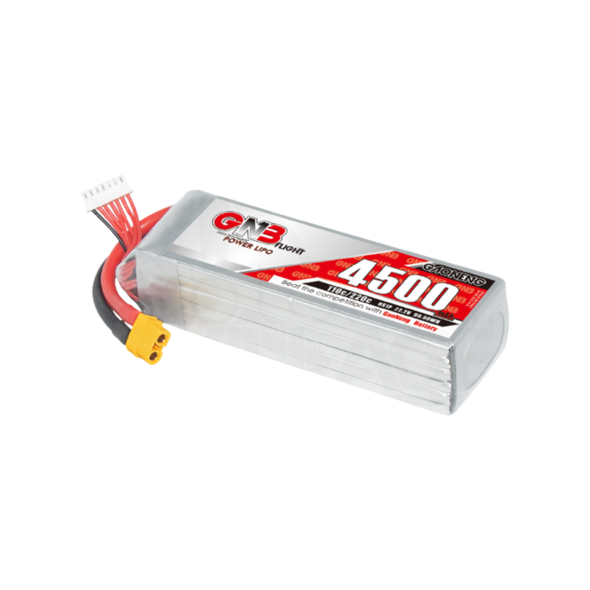 GNB 4500MAH 6S 110C - XT60 - DroneDynamics.ca