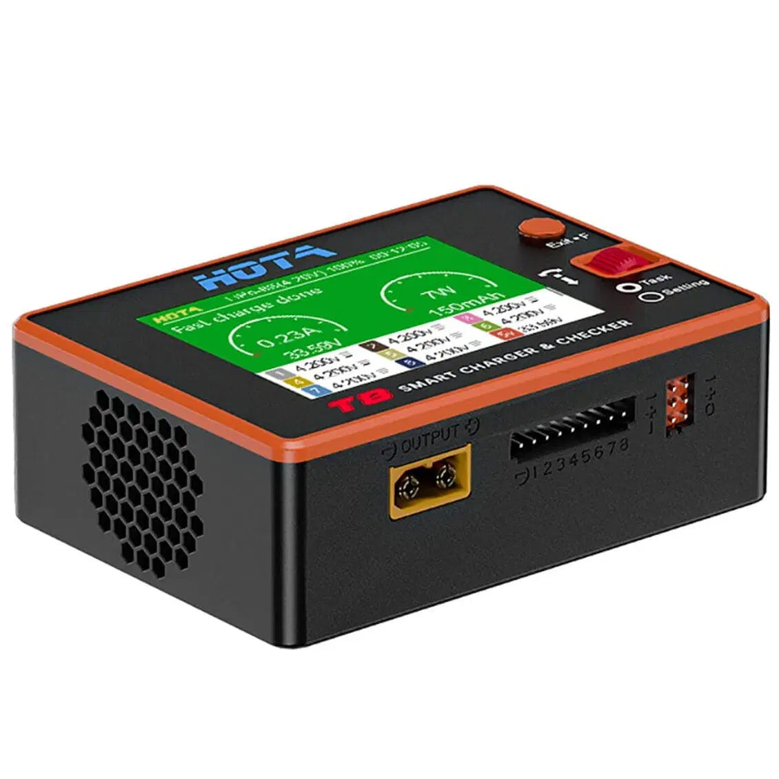 HOTA T8 DC 650W 22A 1-8S LiPo Battery Charger/Checker