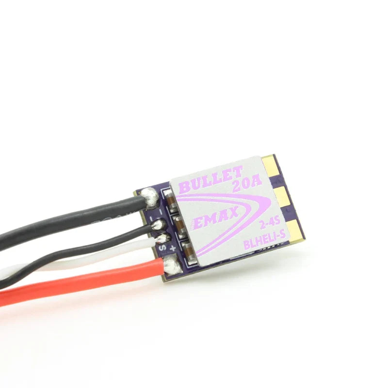 EMAX D-SHOT Bullet Series 20A 2-4S BLHELI_S ESC 3.5g