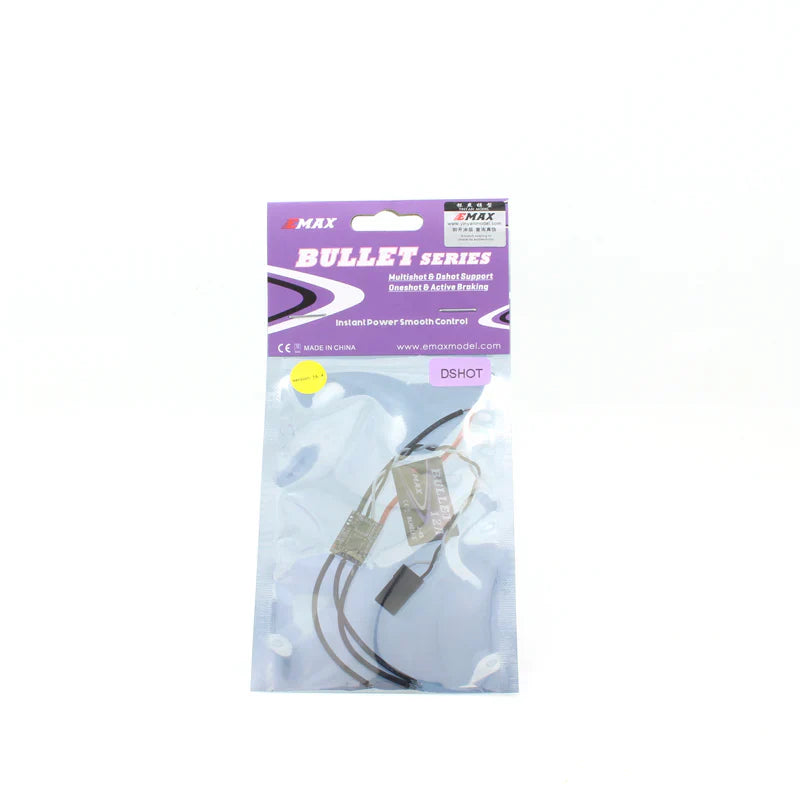 EMAX D-SHOT Bullet Series 12A 2-4S BLHELI_S ESC 2.4g Support Onshot42 Multishot