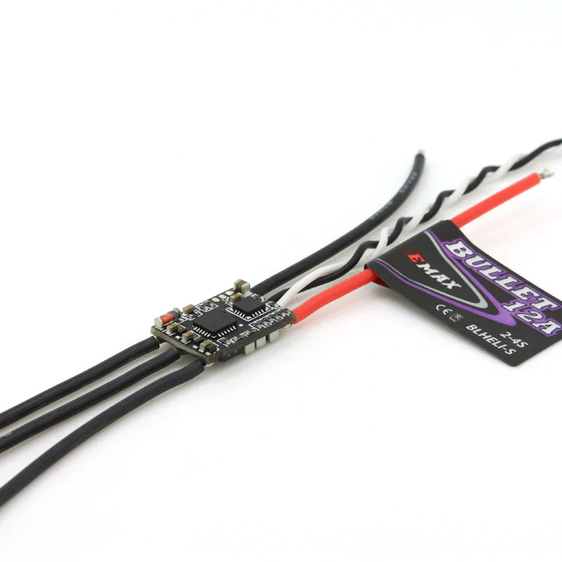 EMAX D-SHOT Bullet Series 12A 2-4S BLHELI_S ESC 2.4g Support Onshot42 Multishot