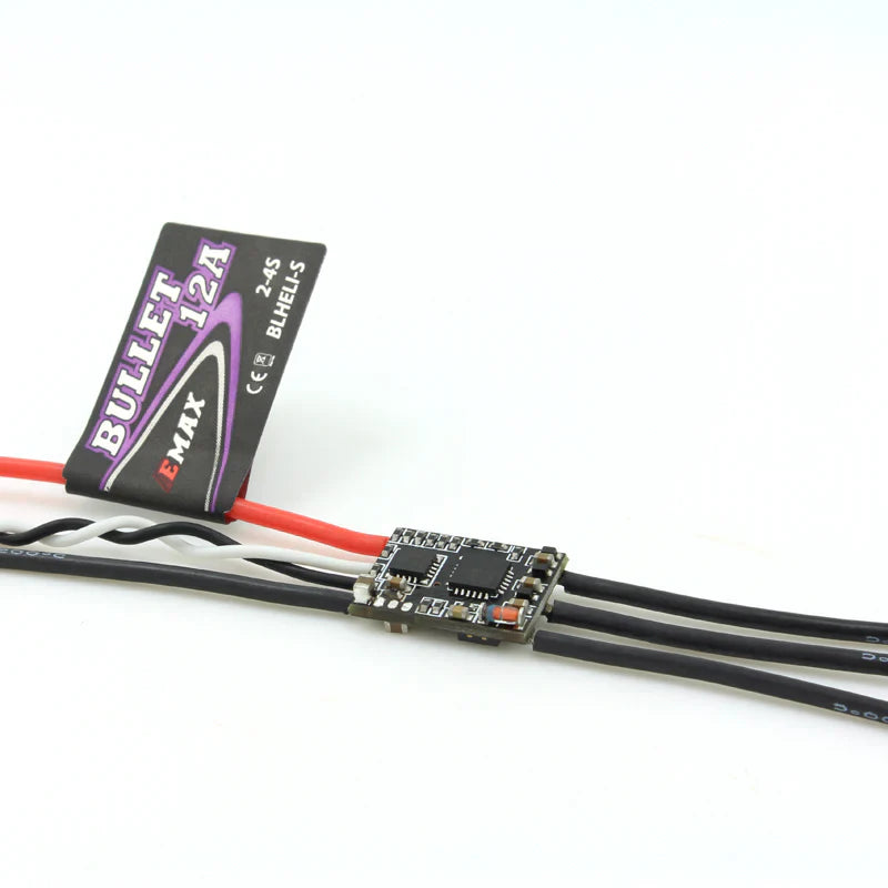 EMAX D-SHOT Bullet Series 12A 2-4S BLHELI_S ESC 2.4g Support Onshot42 Multishot