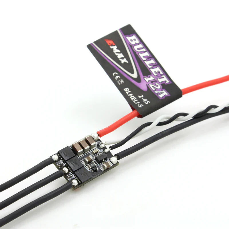 EMAX D-SHOT Bullet Series 12A 2-4S BLHELI_S ESC 2.4g Support Onshot42 Multishot