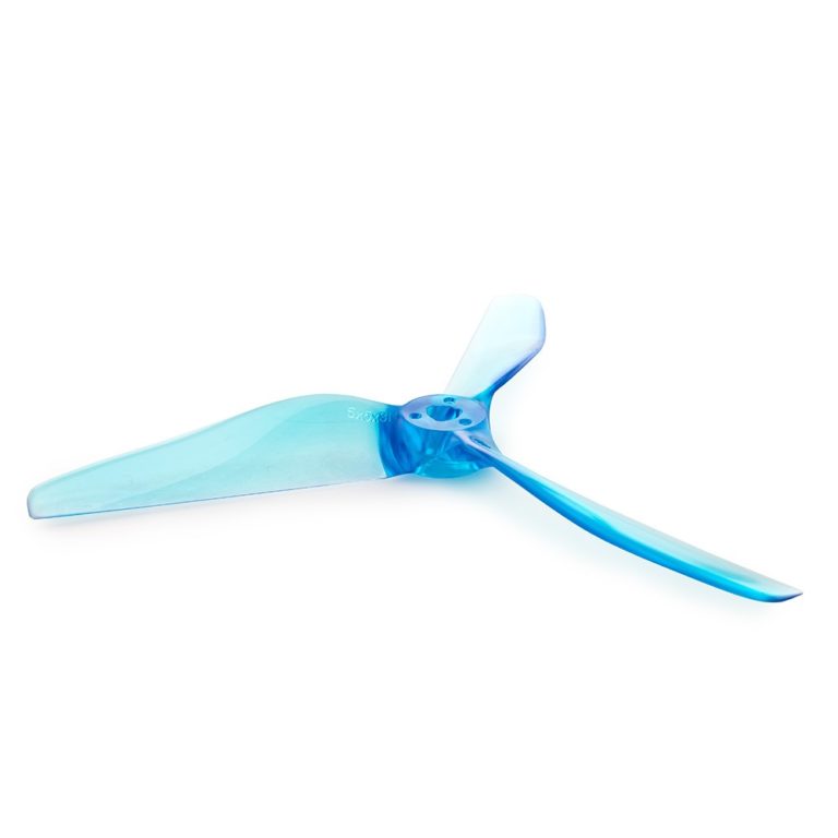 Lumenier 5X5X3 – Butter Cutter Propeller (Set of 4 - Blue) - DroneDynamics.ca