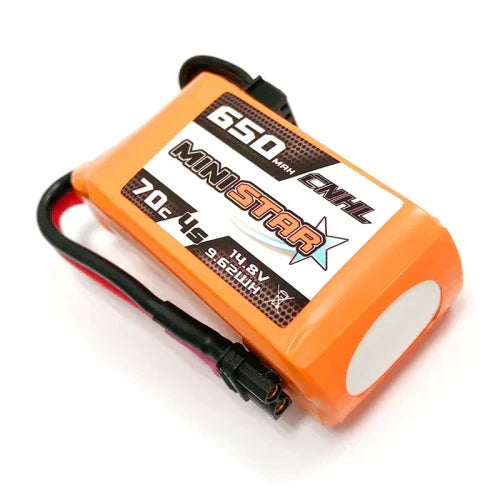 CNHL MiniStar 650mAh 14.8V 4S 70C Lipo Battery with XT30U