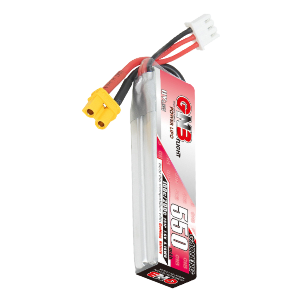 GNB 2S 550mAh HV 100C XT30 - DroneDynamics.ca