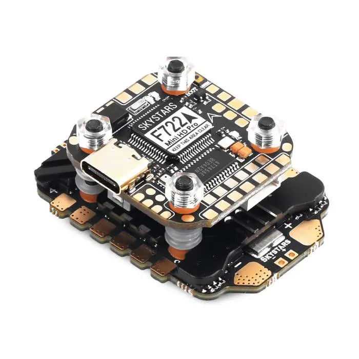 Skystar F7+KM55 Blheli_32 Fly Stack 20x20 - DroneDynamics.ca