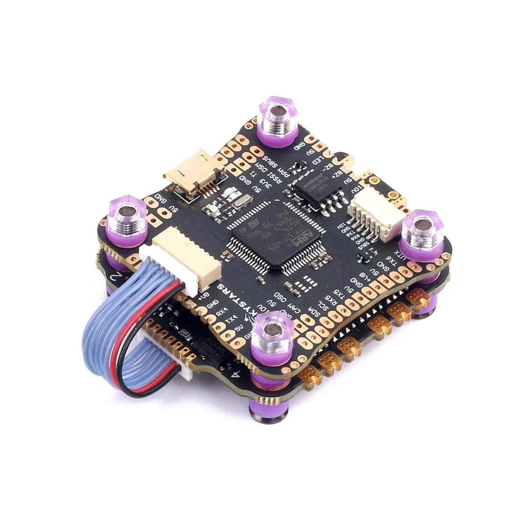 Skystars F4+KO55 Blheli_S Fly Stack 30x30 - DroneDynamics.ca