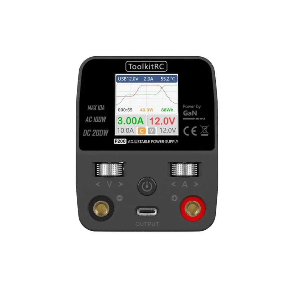 ToolkitRC P200 V2 Mini Bench Power Supply