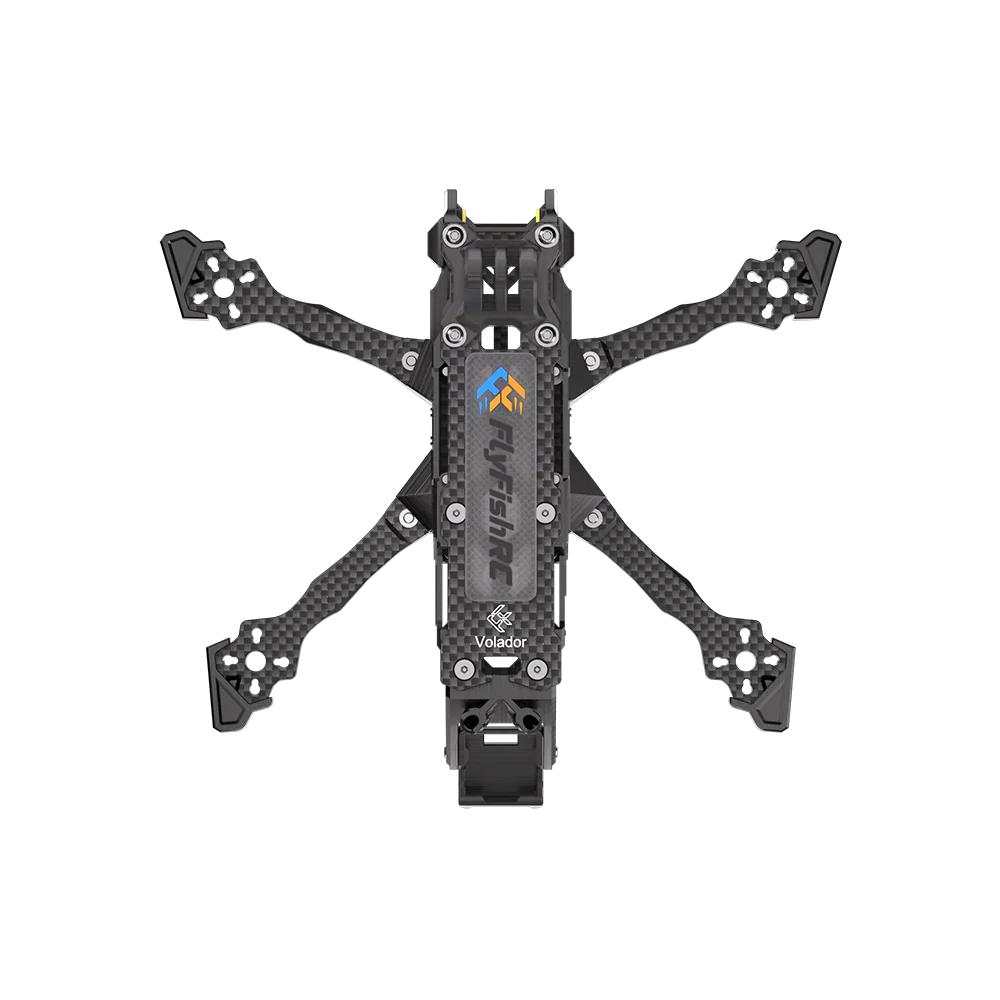 FlyFishRC Volador VD4 O4 Pro Deadcat FPV T700 Frame Kit (Black)