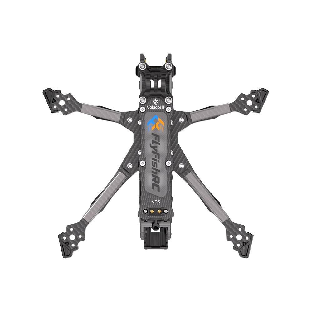 Volador II VD5 O4 Deadcat FPV T700 Frame Kit (Black)
