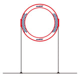 GEMFAN Race Gate Circle 78cm w/Base Stand