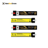 NewBeeDrone Nitro Nectar Gold 300mAh 1S HV LiPo Battery (4-Pack)