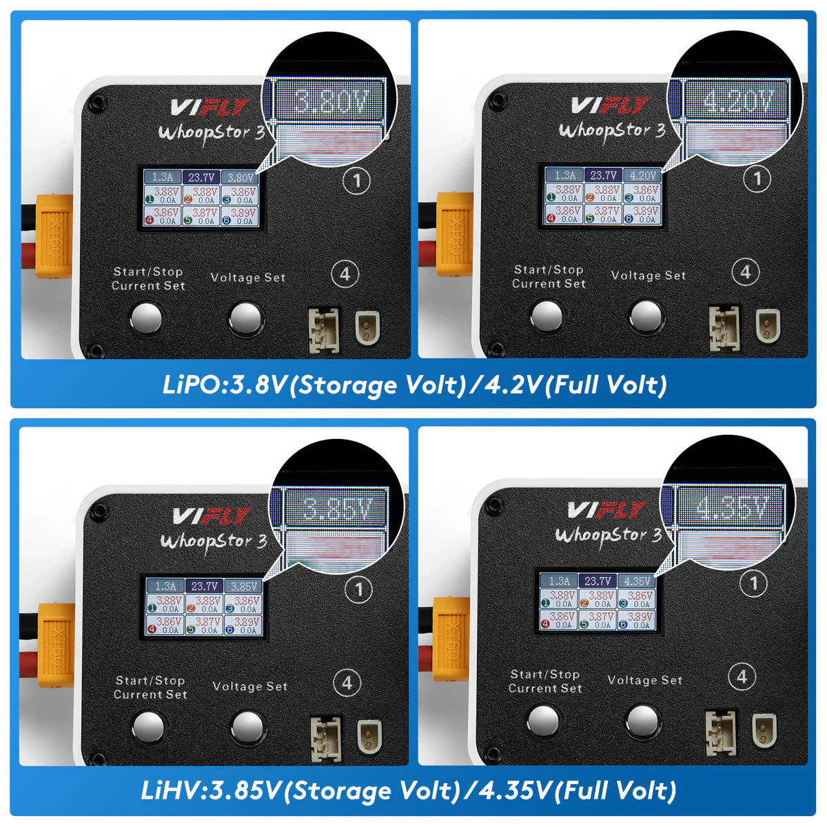 VIFLY WhoopStor 3 1S Battery Storage Charger/Discharger