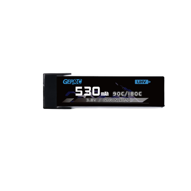 GEPRC 1S 530mAh Batteries (2-Pack) - DroneDynamics.ca