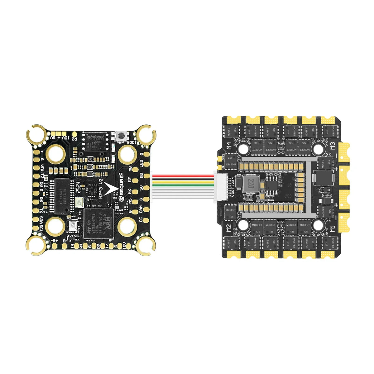 Sequre H743 V2 & E130 G2 130A Stack FC ICM42688P 8S AM32