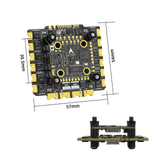 Sequre H743 V2 & E130 G2 AM32 ESC 12S Stack