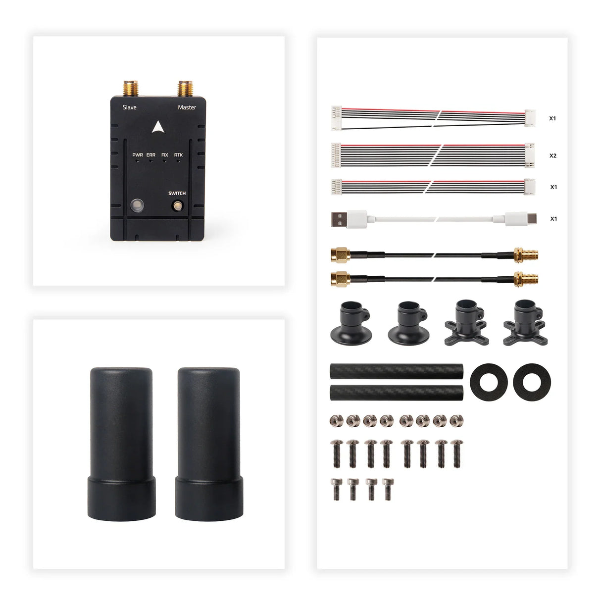 H-RTK Unicore UM982 (Dual Antenna Heading)