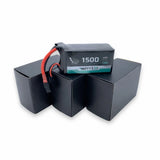 Five33 Budget Lipo 1500mAh 6S (4 Pack Bundle)