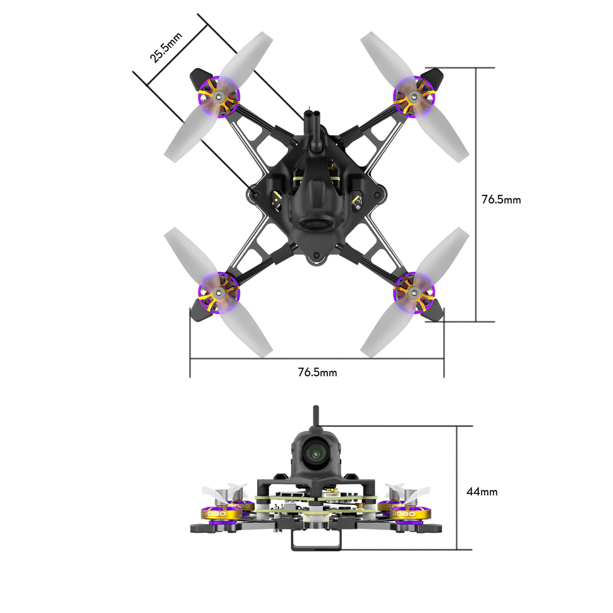 Flywoo Firefly 18 1S Nano Baby V3 HDZero (ELRS)