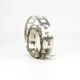 Sequre Nickel-Plated Paralell Steel Belt 18650