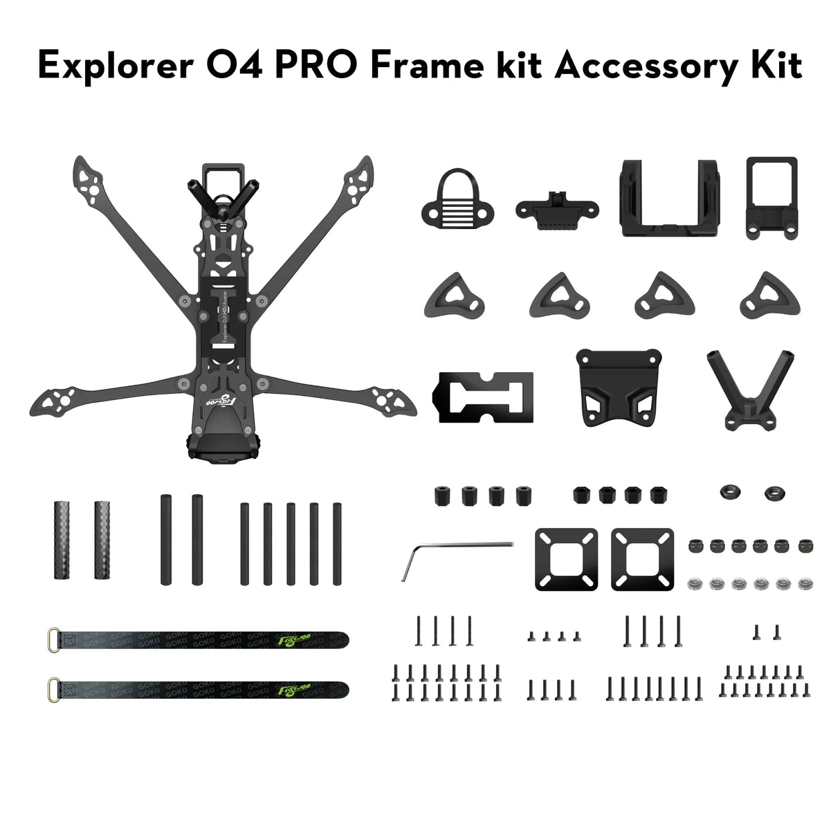 Flywoo Explorer LR  O4 Pro Frame Kit