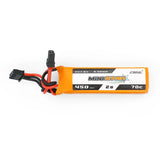 CNHL  LiHV MiniStar HV 450mAh 7.6V 2S 70C Lipo Battery With XT30U (3-Pack)