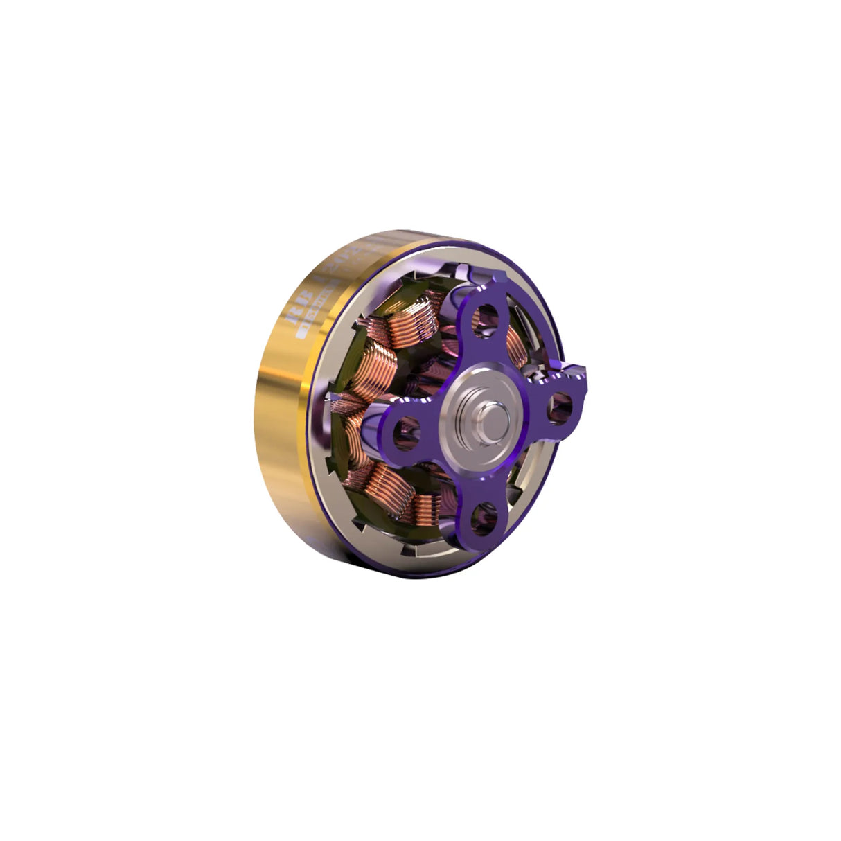 Flywoo ROBO 1202.5 11500kv FPV Motor Gold/Purple (New Version)