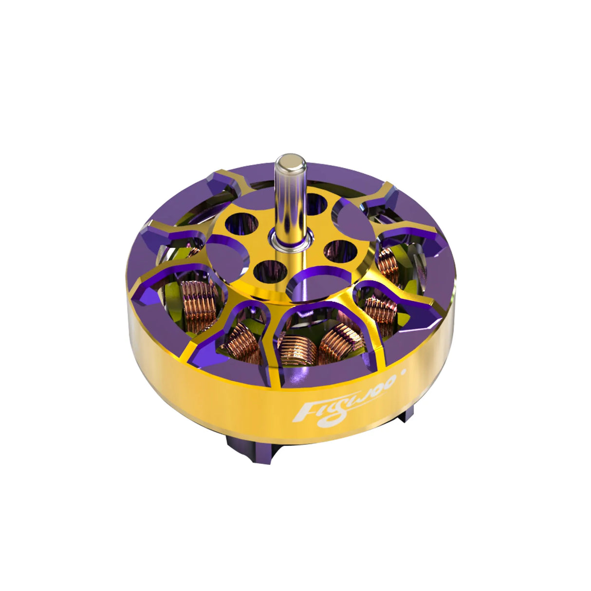 Flywoo ROBO 1202.5 11500kv FPV Motor Gold/Purple (New Version)