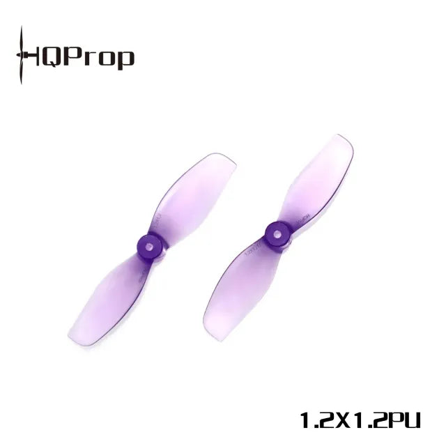 HQ Ultralight Whoop Prop 1.2X1.2(31MM) (2CW+2CCW)-PC-1MM Shaft (Purple)