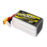 Tattu R-Line Version 6.0 1700mAh 160C 6S 22.2V ST Lipo Battery Pack with XT60 Plug