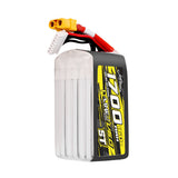 Tattu R-Line Version 6.0 1700mAh 160C 6S 22.2V ST Lipo Battery Pack with XT60 Plug