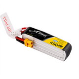 Tattu 450mAh 3s 95C 11.4V HV Lipo Battery Pack with XT30 Plug - Long Pack