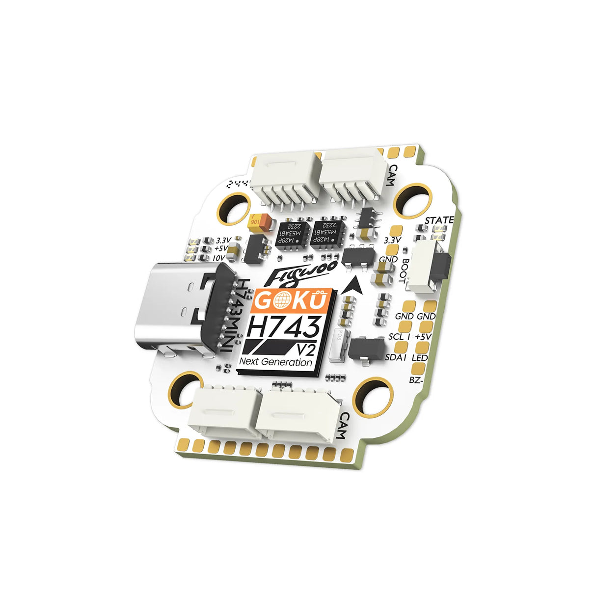 Flywoo H743 PRO Mini FC (Dual ICM42688）
