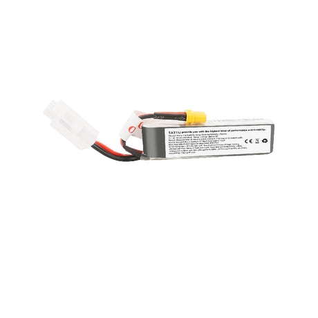 Tattu 450mAh 7.6V High Voltage 95C 2S1P Lipo Battery Pack with XT30 Plug - Long Pack - DroneDynamics.ca